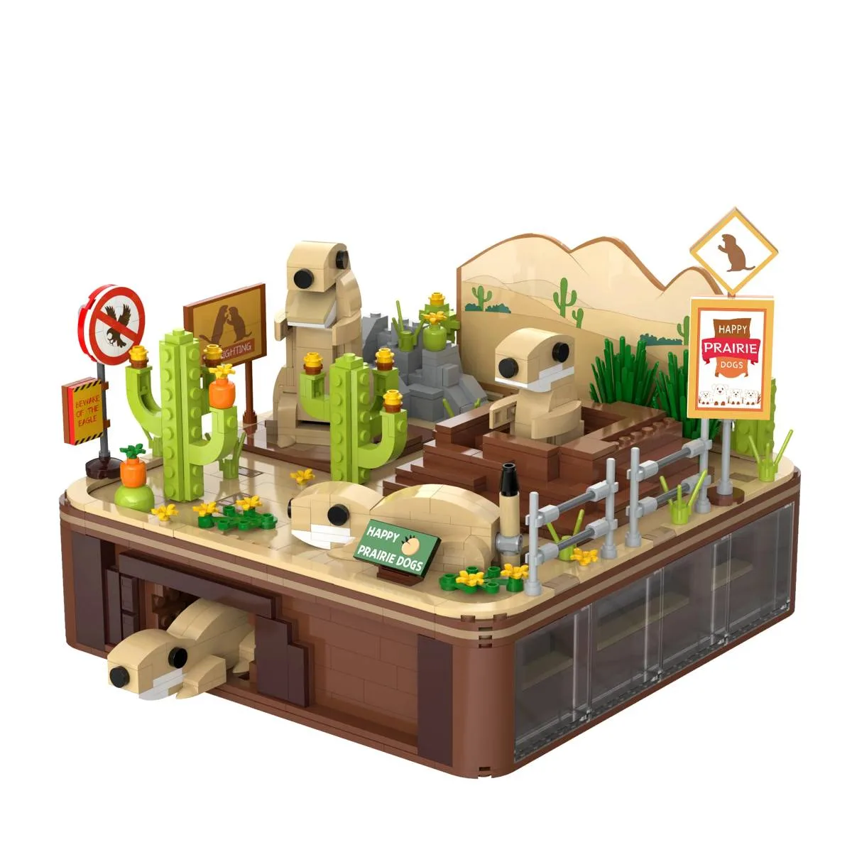 CaDA Chiens de prairie cinétiques (C71008W) - prix | Brick Broker