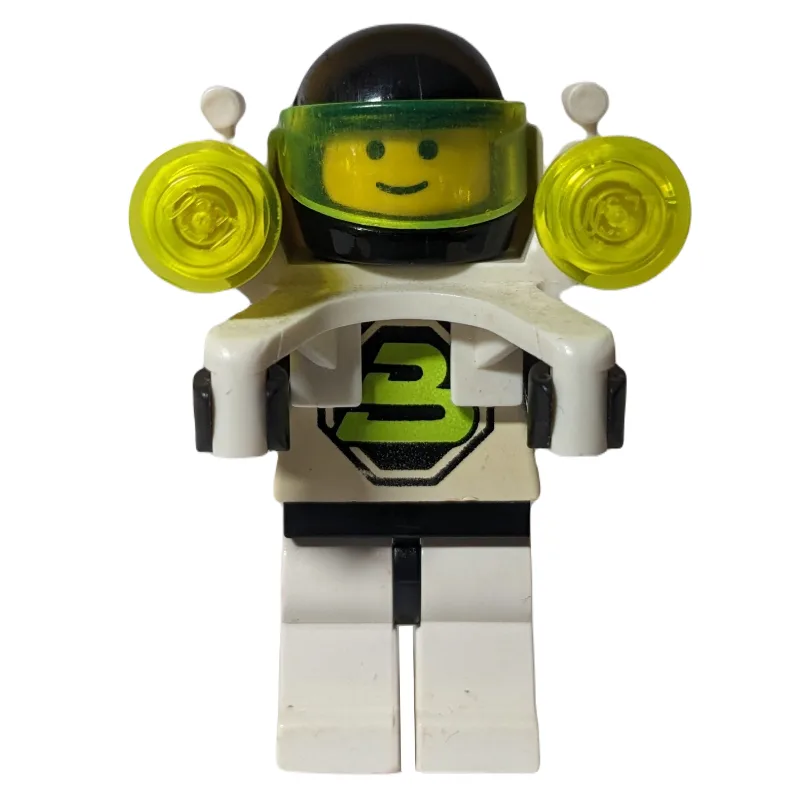 Blacktron II - Jetpack, 3626b Head — dans quels sets LEGO ? (fig-000107) | Brick Broker