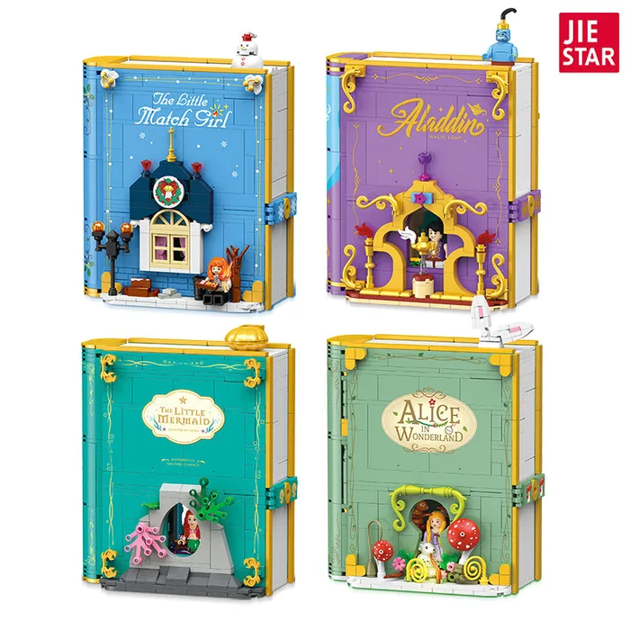 JIESTAR Ensemble de 4 contes de fées (JS-JJ9053) - prix | Brick Broker
