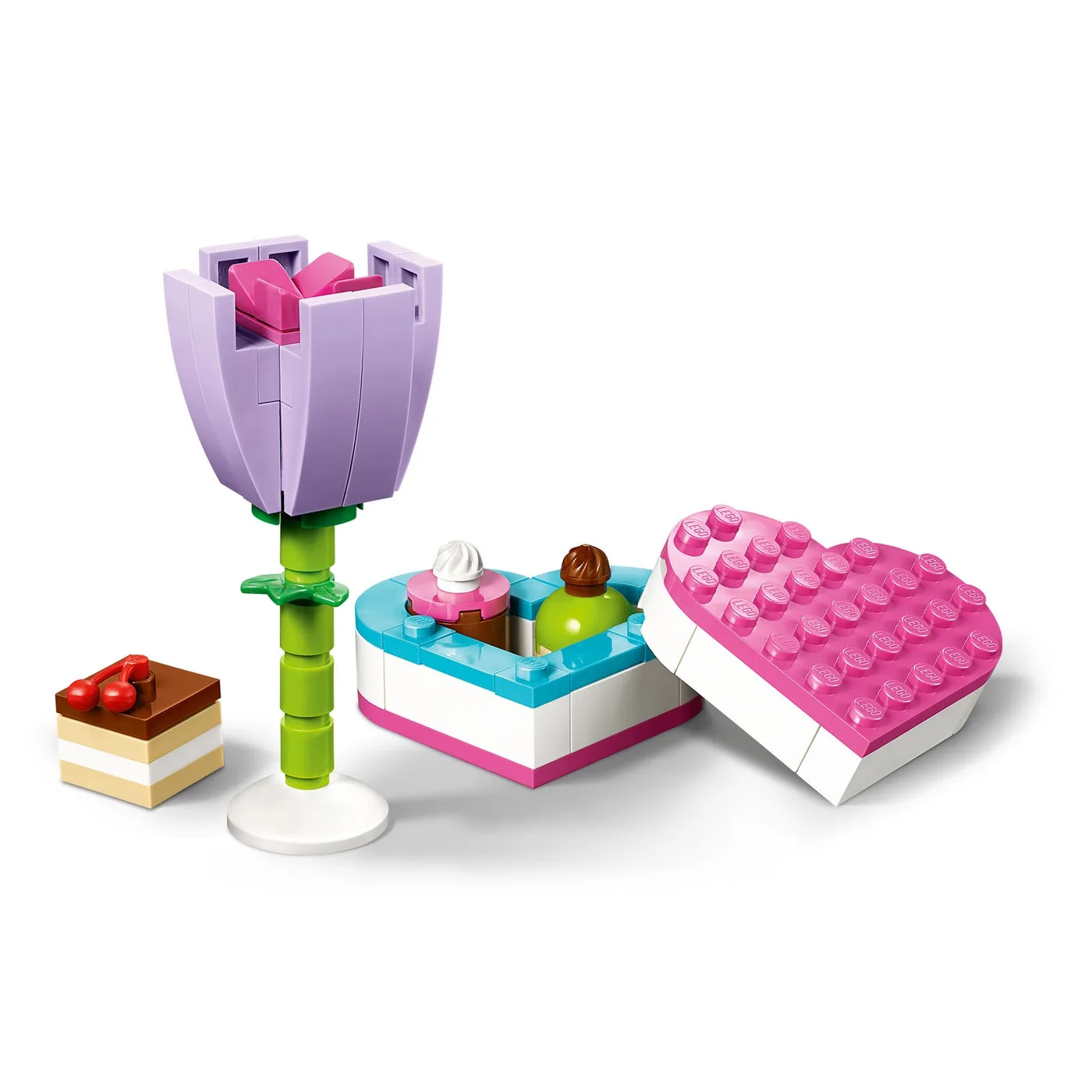 LEGO 30411 Boîte de Chocolats et Fleur - prix | Brick Broker
