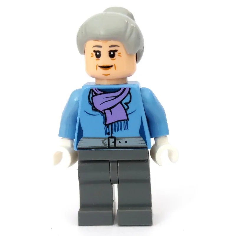 Aunt May with Medium Lavender Scarf — dans quels sets LEGO ? (fig-005329) | Brick Broker