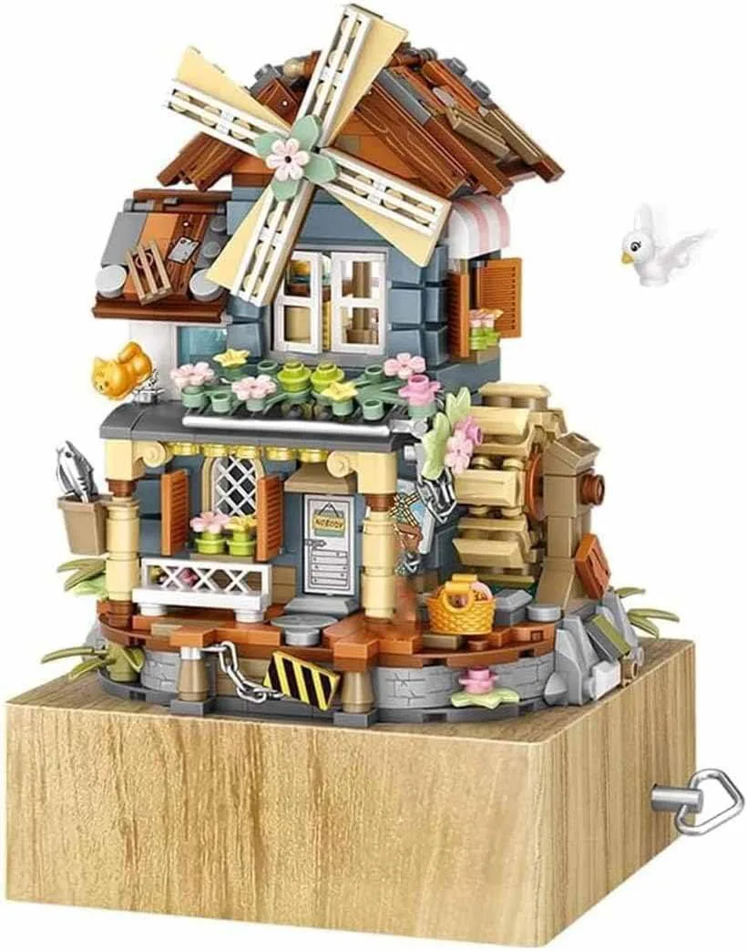 LOZ Boîte à musique Moulin (LOZ-1239) - prix | Brick Broker