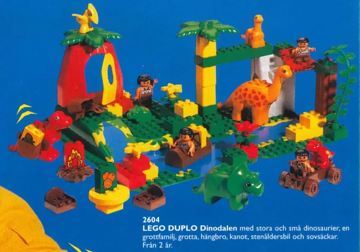 LEGO 2604 Le monde des dinosaures - prix | Brick Broker