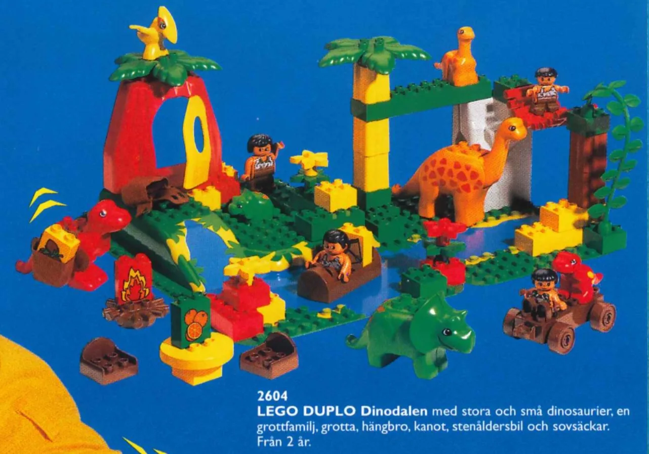 LEGO 2604 Le monde des dinosaures - prix | Brick Broker
