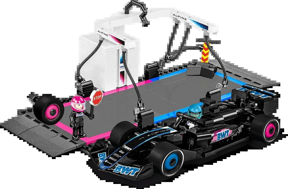 COBI BWT Alpine F1 Pit Stop (COBI-1685) - prix | Brick Broker