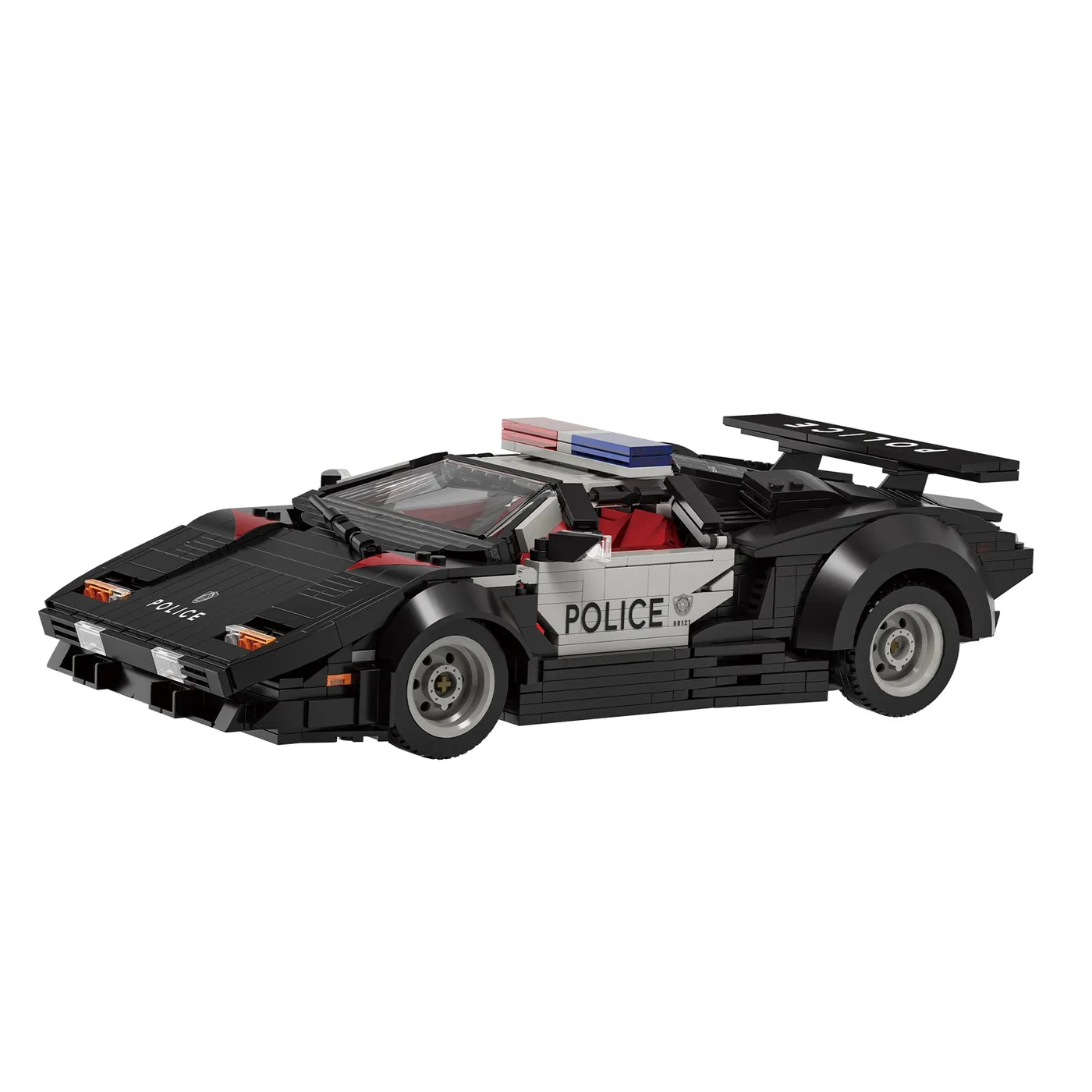 JIESTAR Kit de modèle Xbert Police Super Racer (JS-66121) - prix | Brick Broker
