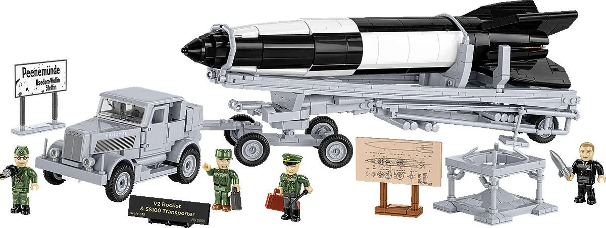 COBI Fusée V2 & Transporteur SS100 - Édition Limitée (COBI-3119) - prix | Brick Broker