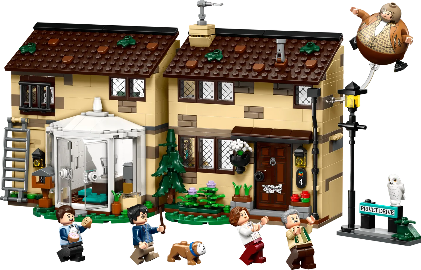 LEGO 76451 4, Privet Drive™ : La visite de Tante Marge - prix | Brick Broker