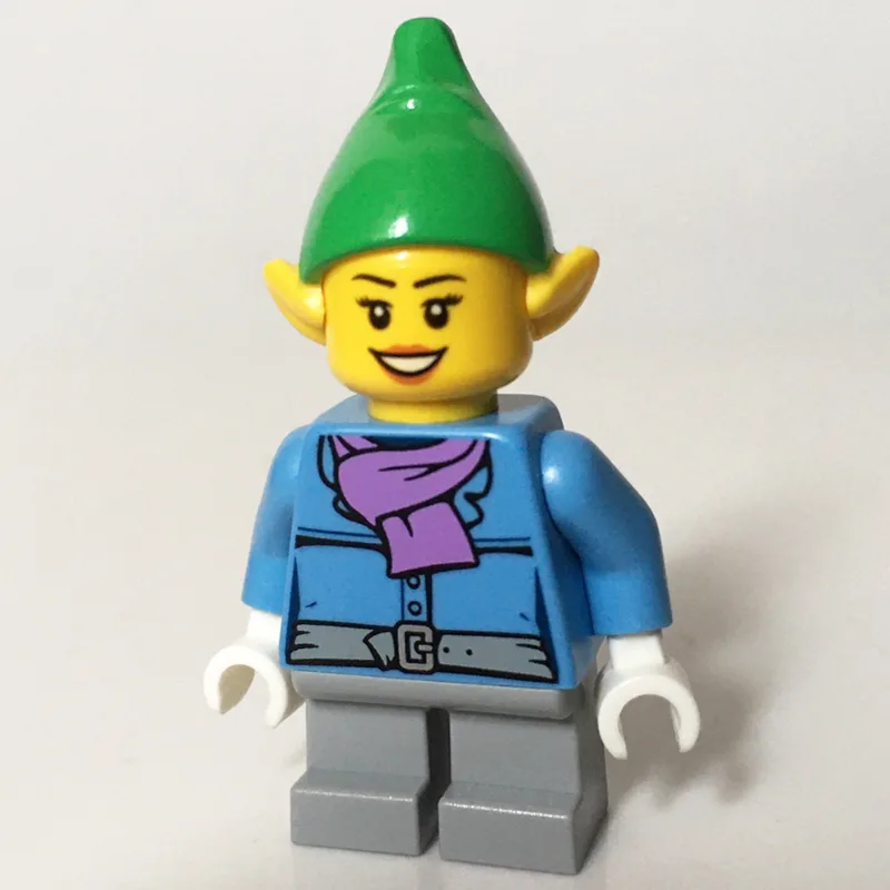Elf, Medium Blue Jacket with Medium Lavender… — minifigurine LEGO | Brick Broker