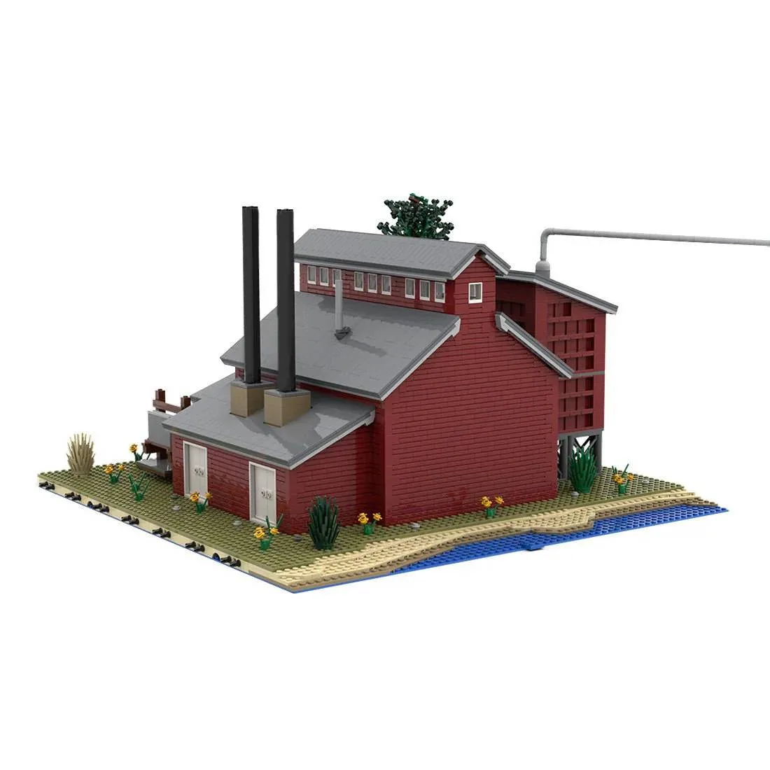 LesDiy Série Scierie - Centrale Électrique 3 (LESDIY-3593809) - prix | Brick Broker