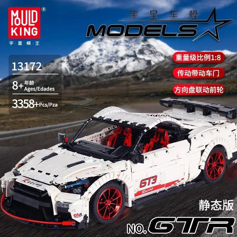 Mould King Nismo Nissan GTR GT3 (MOU-13172) - prix | Brick Broker
