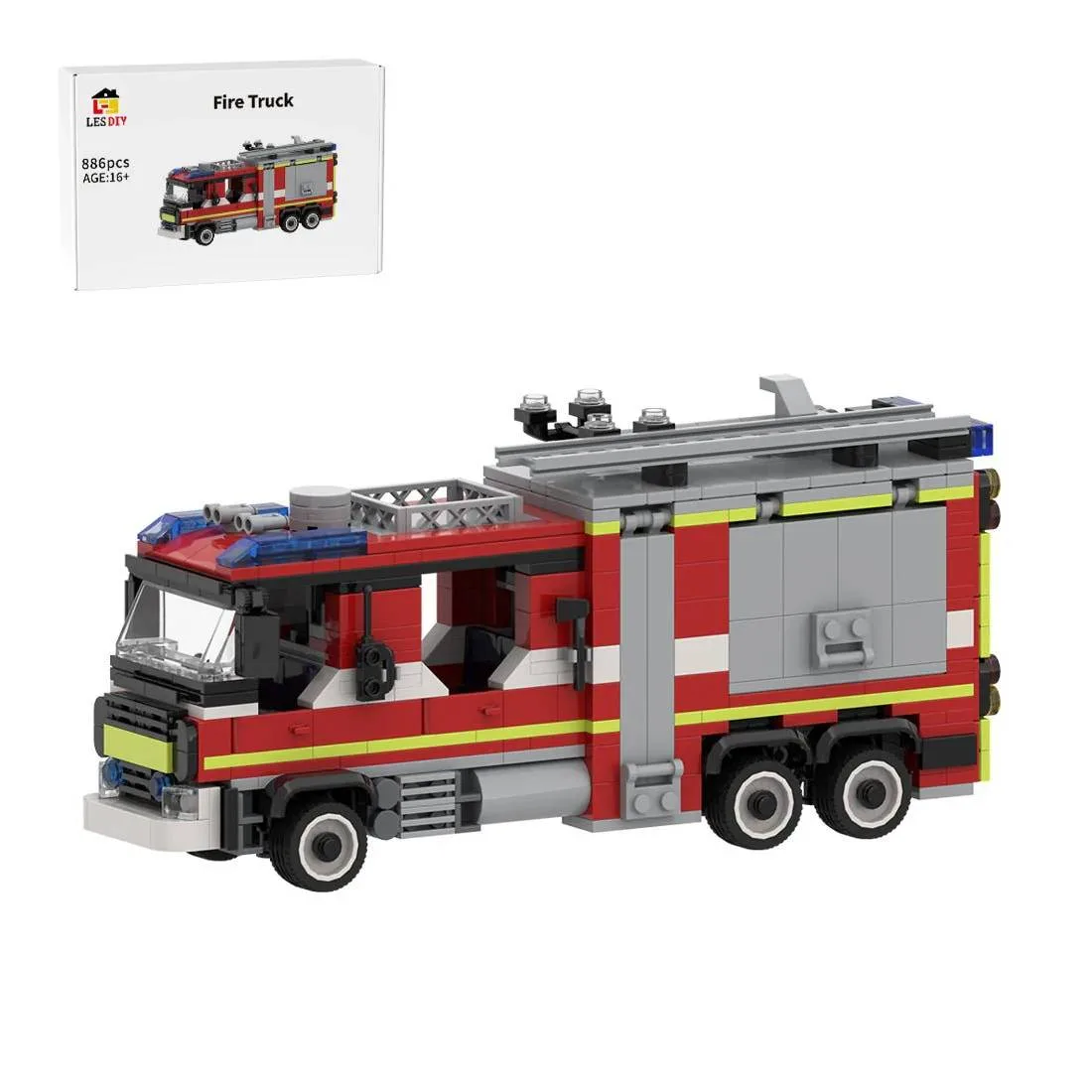 LesDiy Camion de Pompier d'Urgence (LESDIY-5027770) - prix | Brick Broker