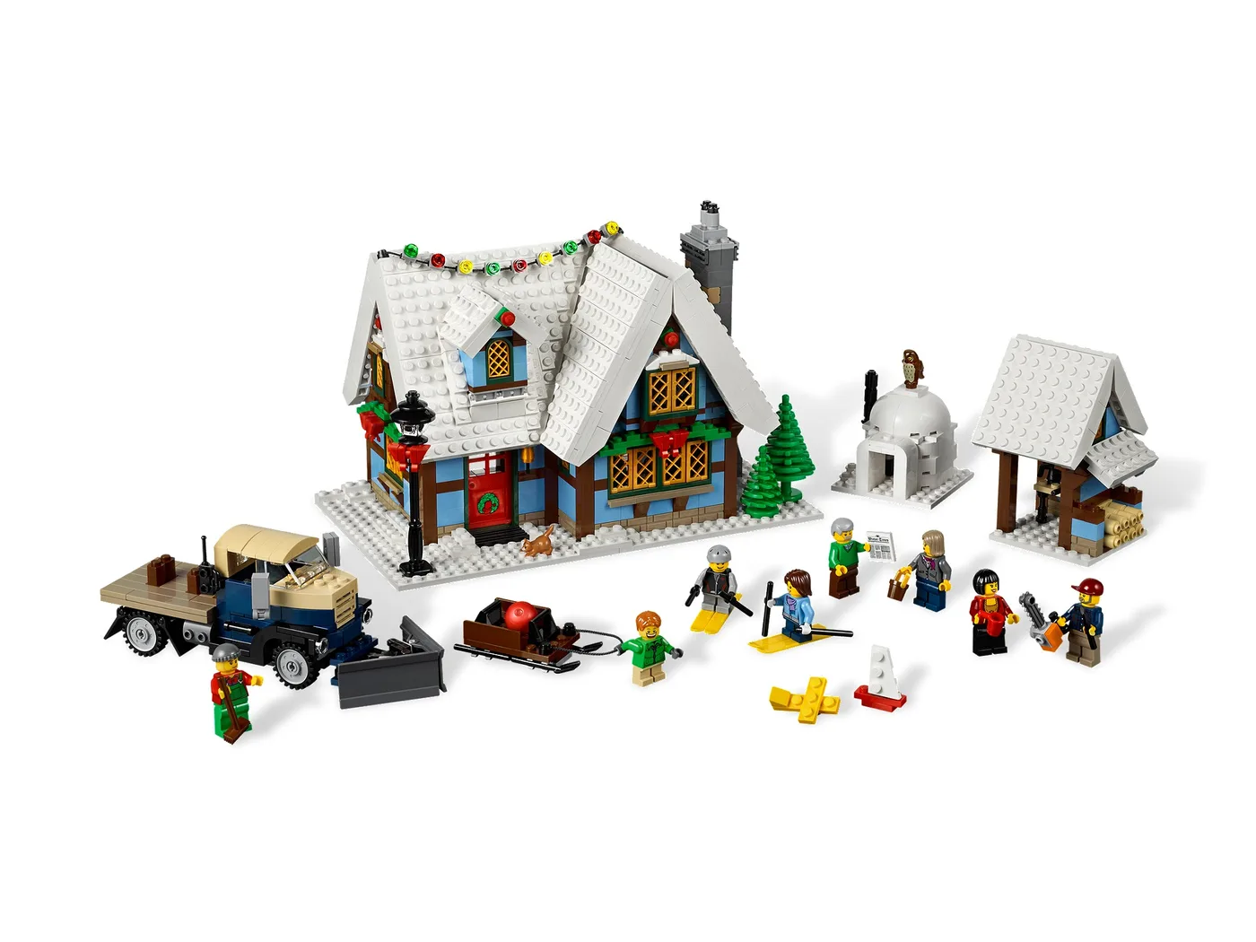 LEGO 10229 Chalet du Village d'Hiver - prix | Brick Broker
