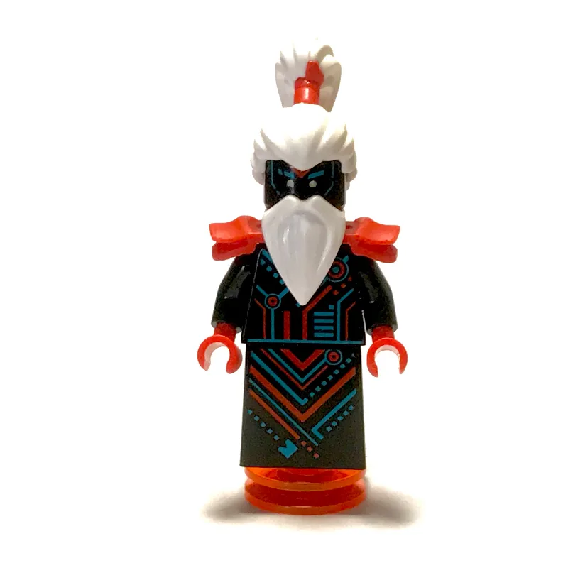 Unagami with Trans-Neon Orange Base — dans quels sets LEGO ? (fig-002835) | Brick Broker