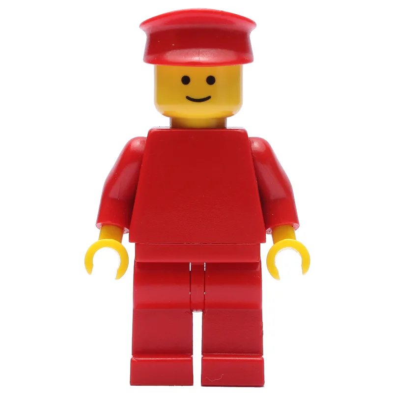 Man, Plain Red, Red Hat — dans quels sets LEGO ? (fig-000385) | Brick Broker