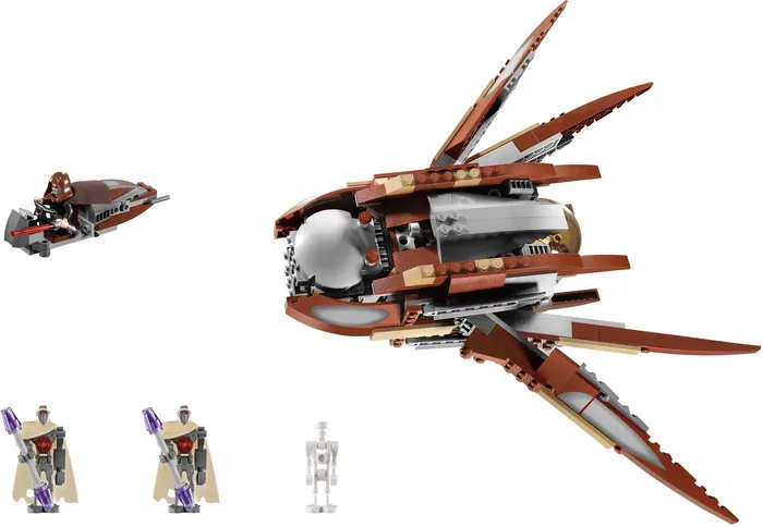 LEGO 7752 Le voilier solaire du Comte Dooku - prix | Brick Broker