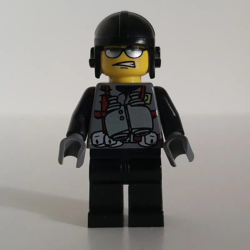 Viper with Binoculars Hanging Round Neck — minifigurine LEGO | Brick Broker