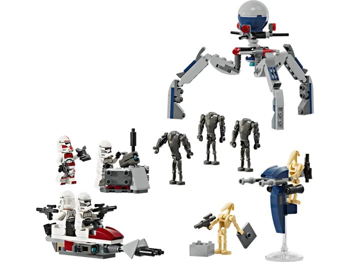LEGO 75372 Battle Pack Clone Troopers contre Droïdes de combat - prix | Brick Broker