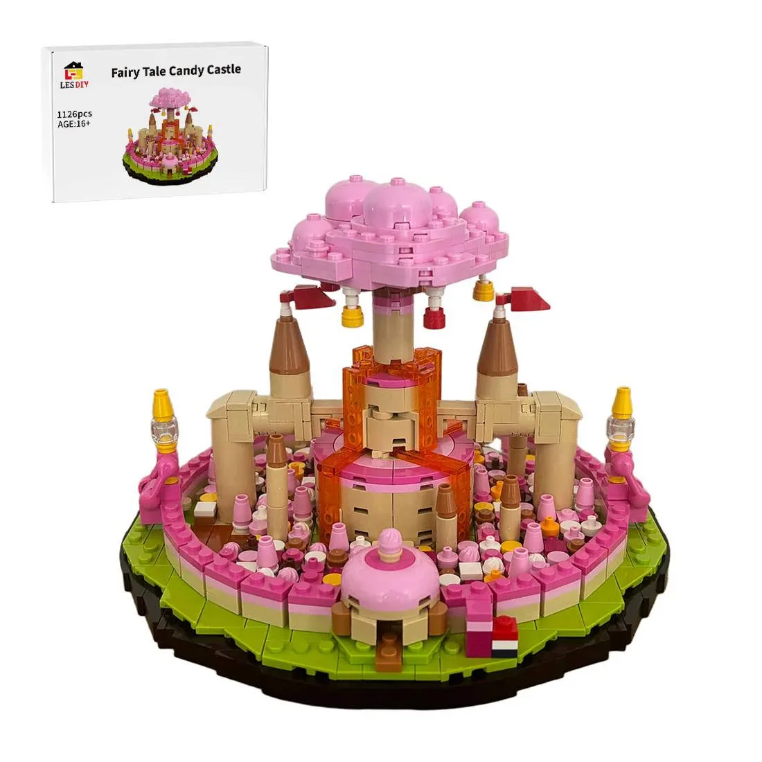 LesDiy Adventure Time - Le Royaume des Bonbons | Série Micro World - 2 (LESDIY-3695542) - prix | Brick Broker