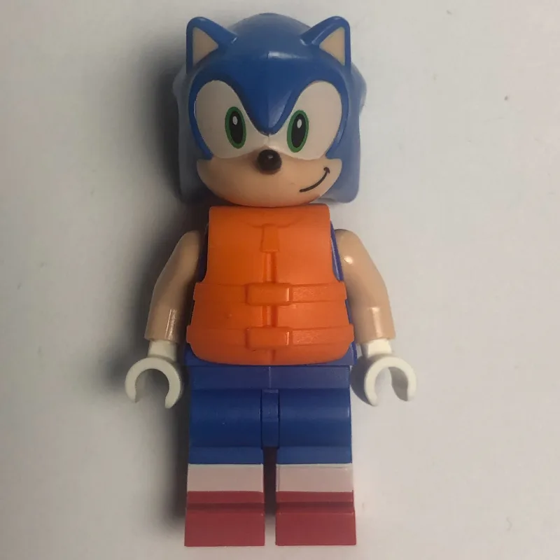 Sonic the Hedgehog, Light Nougat Face, Green… — minifigurine LEGO | Brick Broker