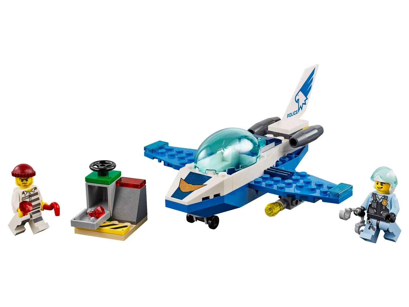 LEGO 60206 Patrouille aérienne de police - prix | Brick Broker