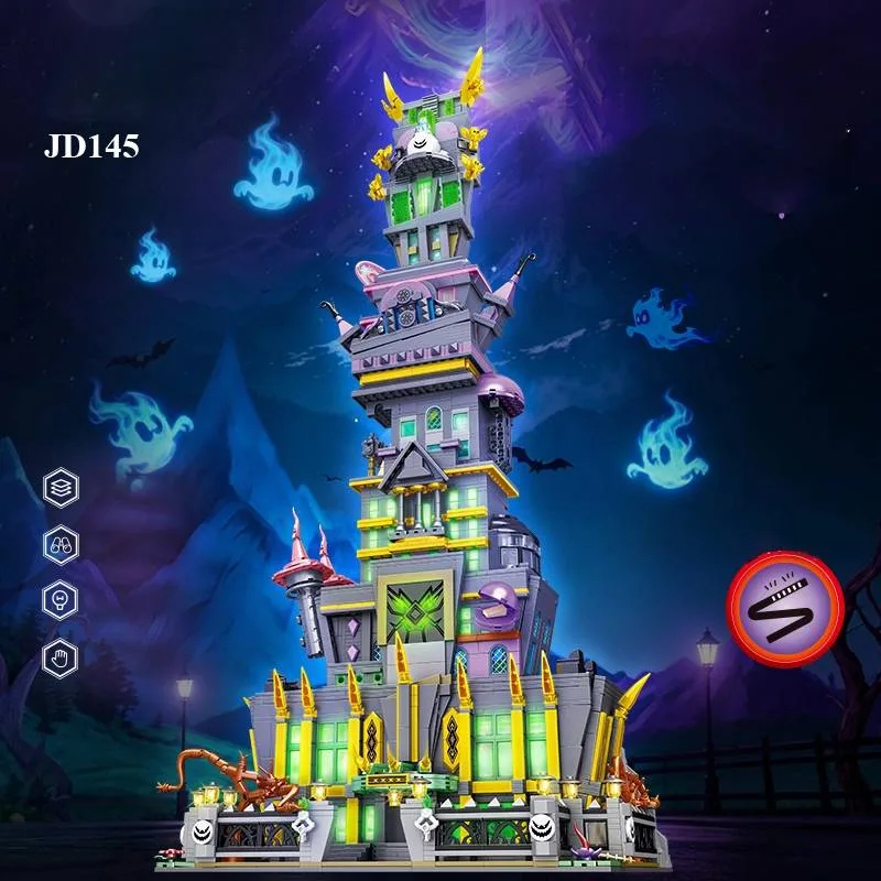 Small Angle Gratte-ciel Spaak Halloween (JD145) - prix | Brick Broker