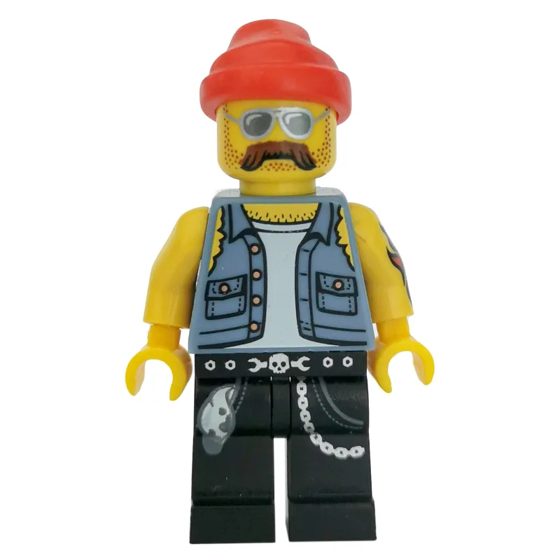 Motorcycle Mechanic — dans quels sets LEGO ? (fig-000958) | Brick Broker