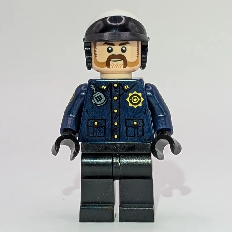 GCPD Officer in Helmet — dans quels sets LEGO ? (fig-005613) | Brick Broker