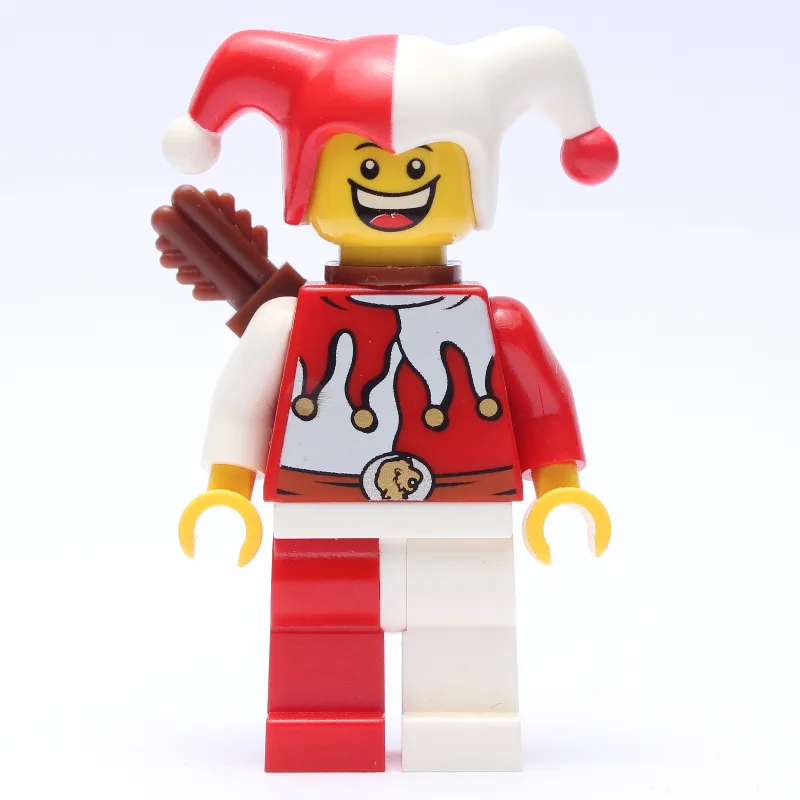 Jester, Red and White, Quiver — dans quels sets LEGO ? (fig-009889) | Brick Broker