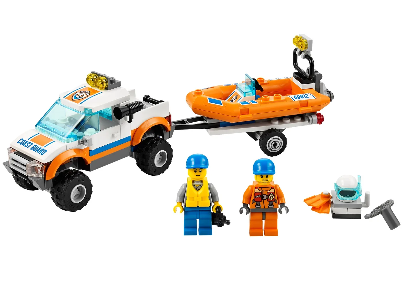 LEGO 60012 Garde côtière 4 x 4 - prix et où acheter | Brick Broker