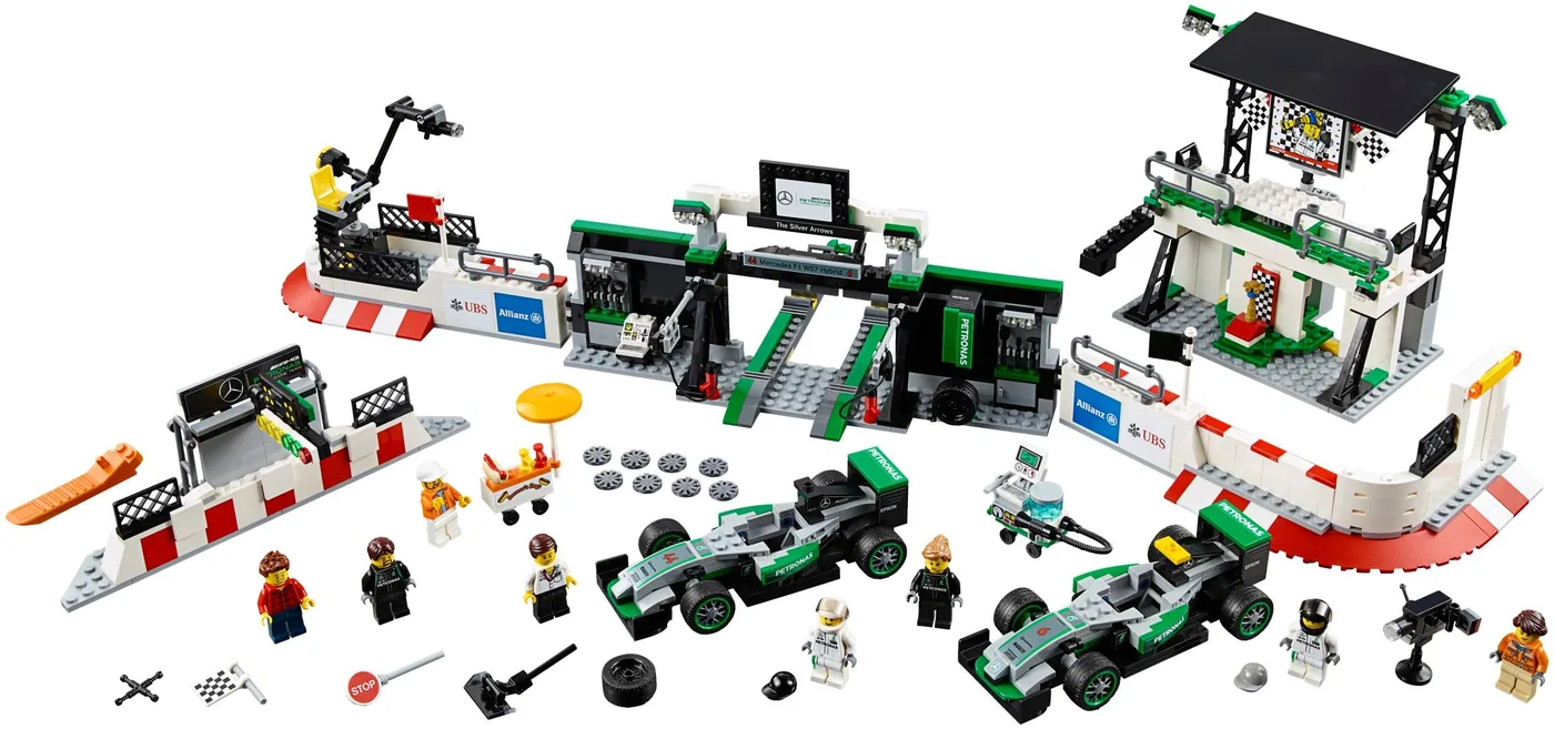 LEGO 75883 Équipe Mercedes AMG Petronas Formula One - prix | Brick Broker