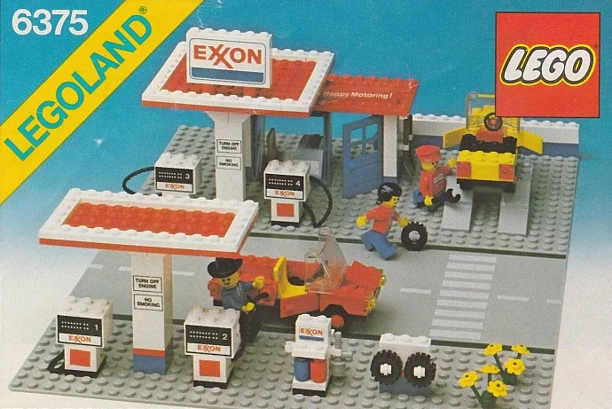 LEGO 6375 Station-service Exxon - prix et où acheter | Brick Broker