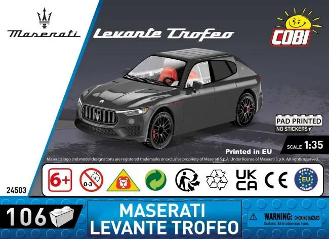 COBI Maserati Levante Trofeo (COBI-24503) - prix | Brick Broker