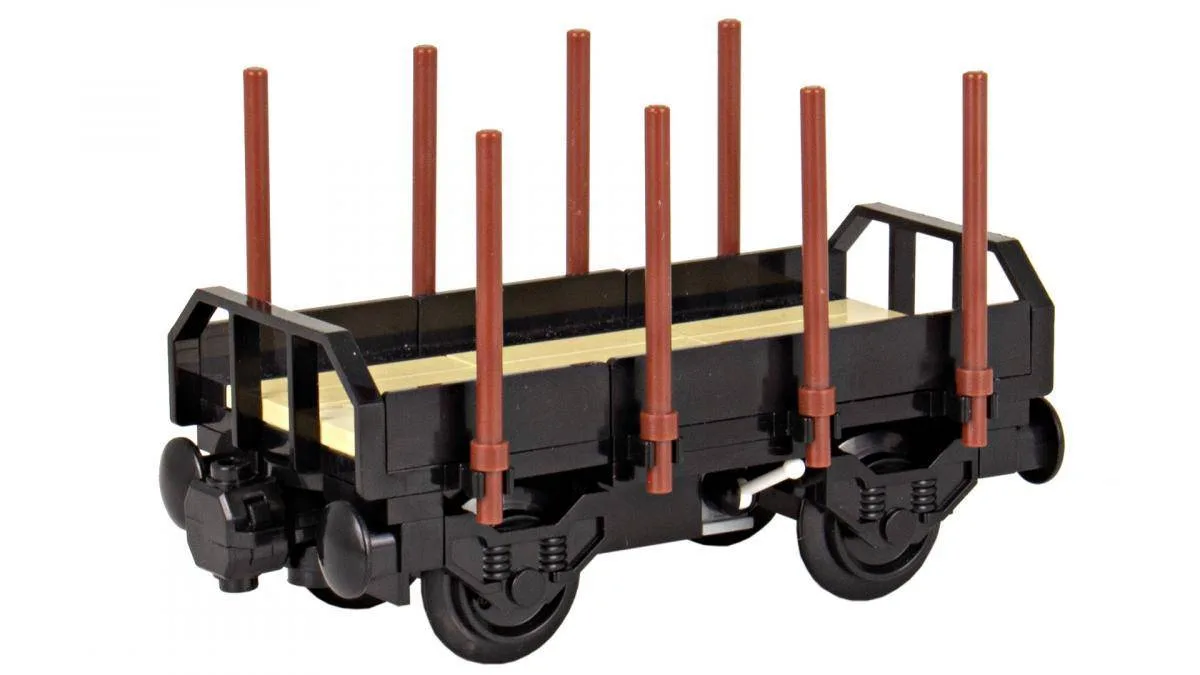 BlueBrixx Wagon à piquets, court (BB-100844) - prix | Brick Broker