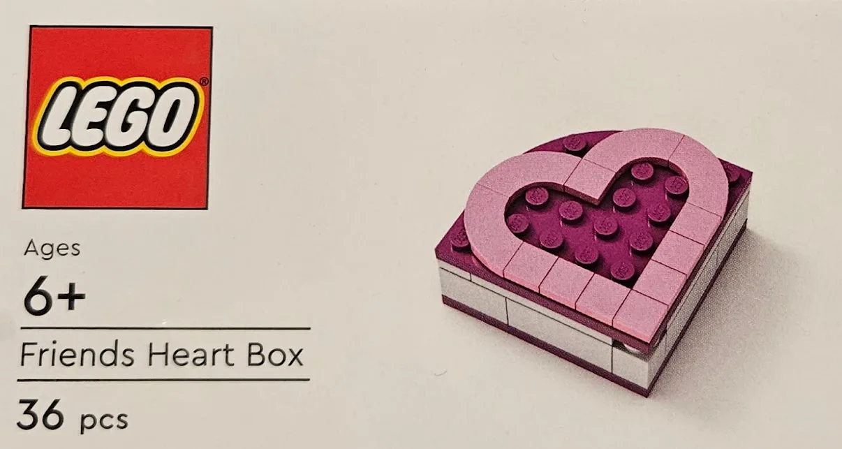 LEGO Boîte Cœur Friends (TRUHEARTBOX-1) - prix | Brick Broker