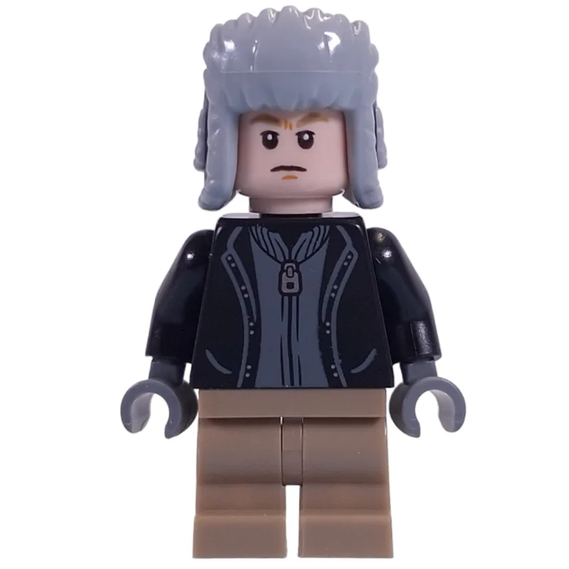 Draco Malfoy - Black Jacket, Light Bluish Gre… — minifigurine LEGO | Brick Broker
