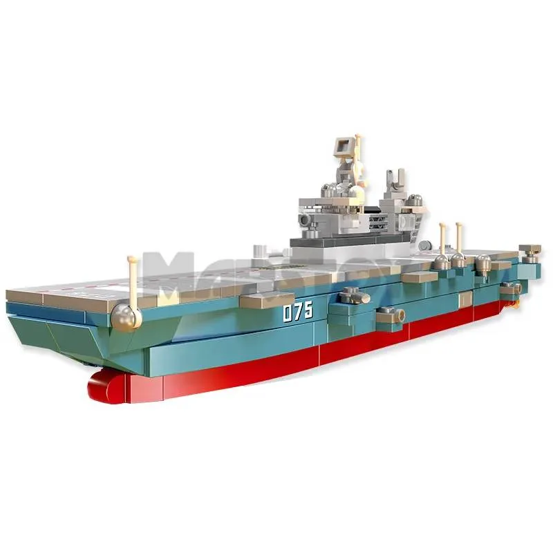 JIESTAR Navire d'assaut amphibie Type 075 (JS-58046) - prix | Brick Broker