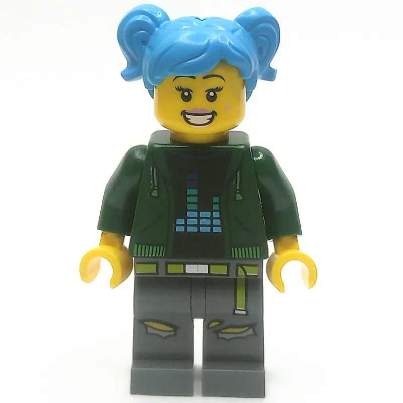 Dark Green Torso, Dark Bluish Grey Legs, Dark… — minifigurine LEGO | Brick Broker