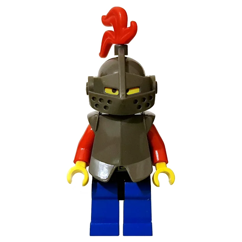 Knight (Breastplate on Blue) - Blue Legs, Arm… — minifigurine LEGO | Brick Broker