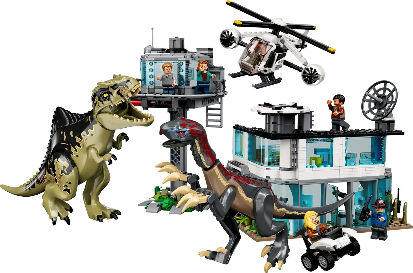 LEGO 76949 Attaque du Giganotosaurus et du Thérizinosaurus - prix | Brick Broker