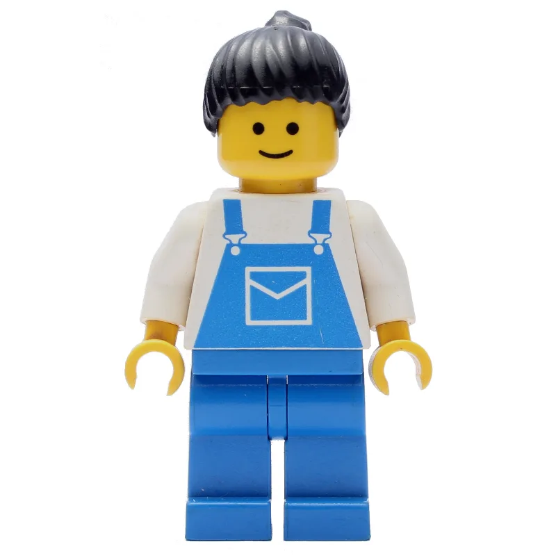 White Torso, Blue Overall, Black Hair — dans quels sets LEGO ? (fig-001161) | Brick Broker