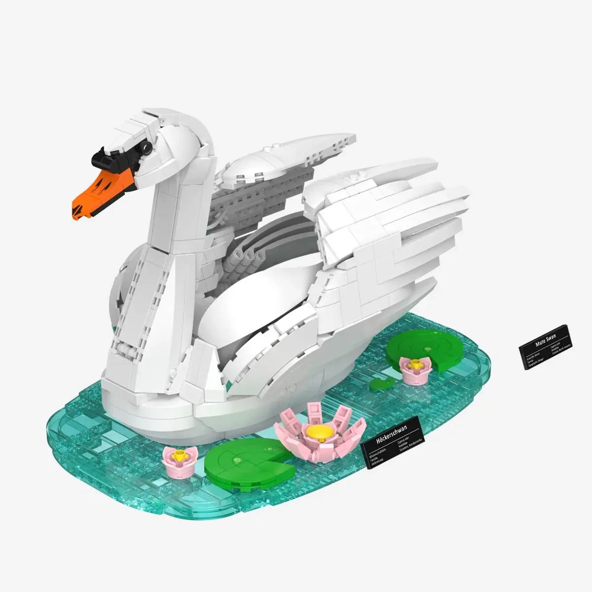 BlueBrixx Cygne tuberculé (BB-108707) - prix | Brick Broker