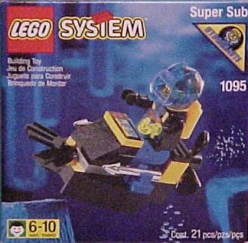 LEGO 1095 Super Sous-marin - prix et où acheter | Brick Broker