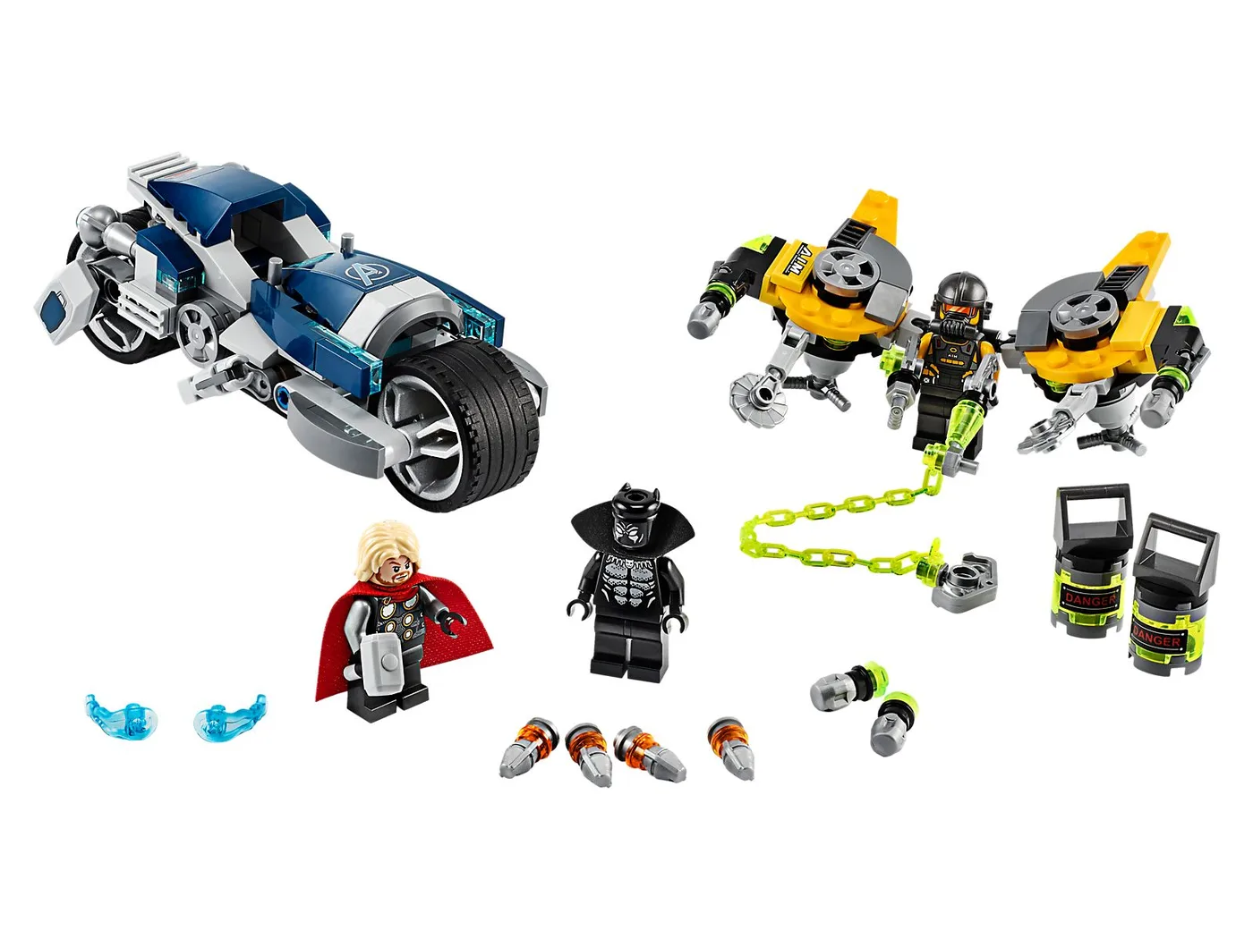 LEGO 76142 L'attaque en moto des Avengers - prix | Brick Broker