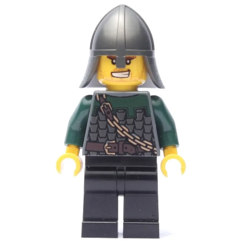 Dragon Knight, Dark Green, Helmet, Angry — minifigurine LEGO | Brick Broker