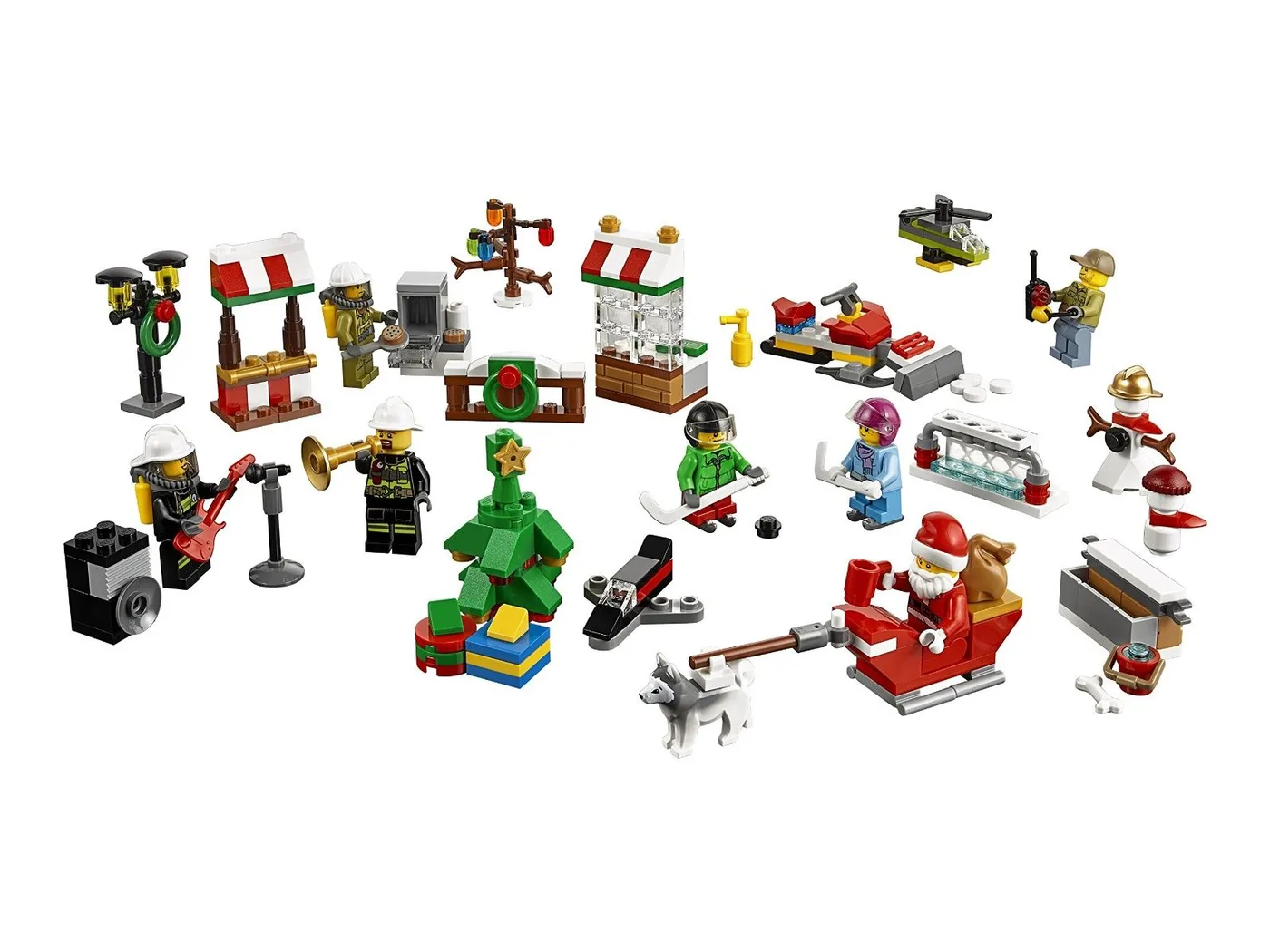 LEGO 60133 Calendrier de l'Avent City 2016 - prix | Brick Broker