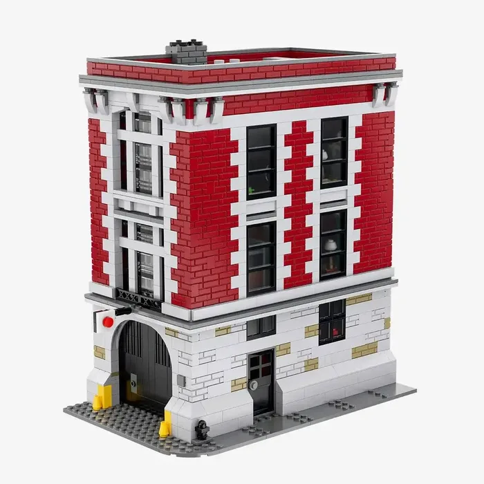 BlueBrixx Ancienne caserne de pompiers (BB-109313) - prix | Brick Broker