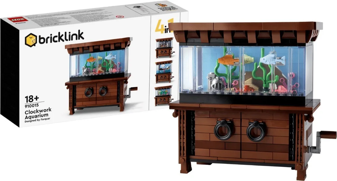 BrickLink 910015 Aquarium Mécanique - prix | Brick Broker
