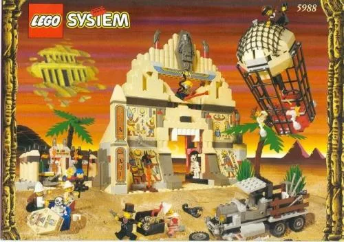 LEGO 5988 Ruines Interdites du Pharaon - prix | Brick Broker
