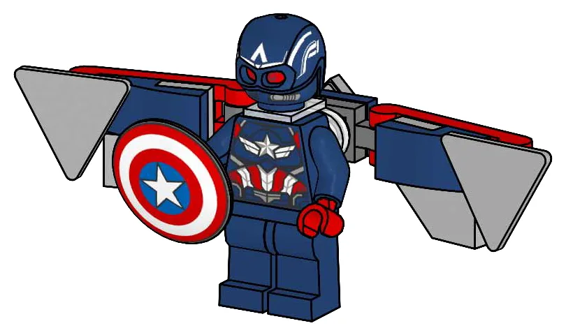 LEGO 242506 Capitaine America - prix et où acheter | Brick Broker